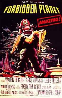 Forbidden Planet movie poster Forbidden Planet movie poster